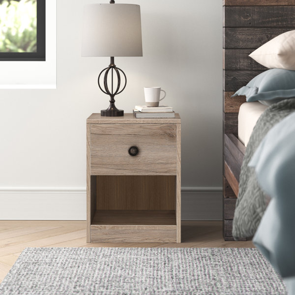 Andover Mills™ Hoch Solid + Manufactured Wood Nightstand & Reviews Wayfair